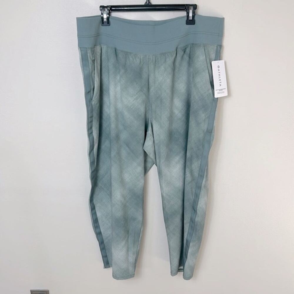NWT Athleta Nolita slim tapered printed cropped pants, 18 - Picture 4 of 14